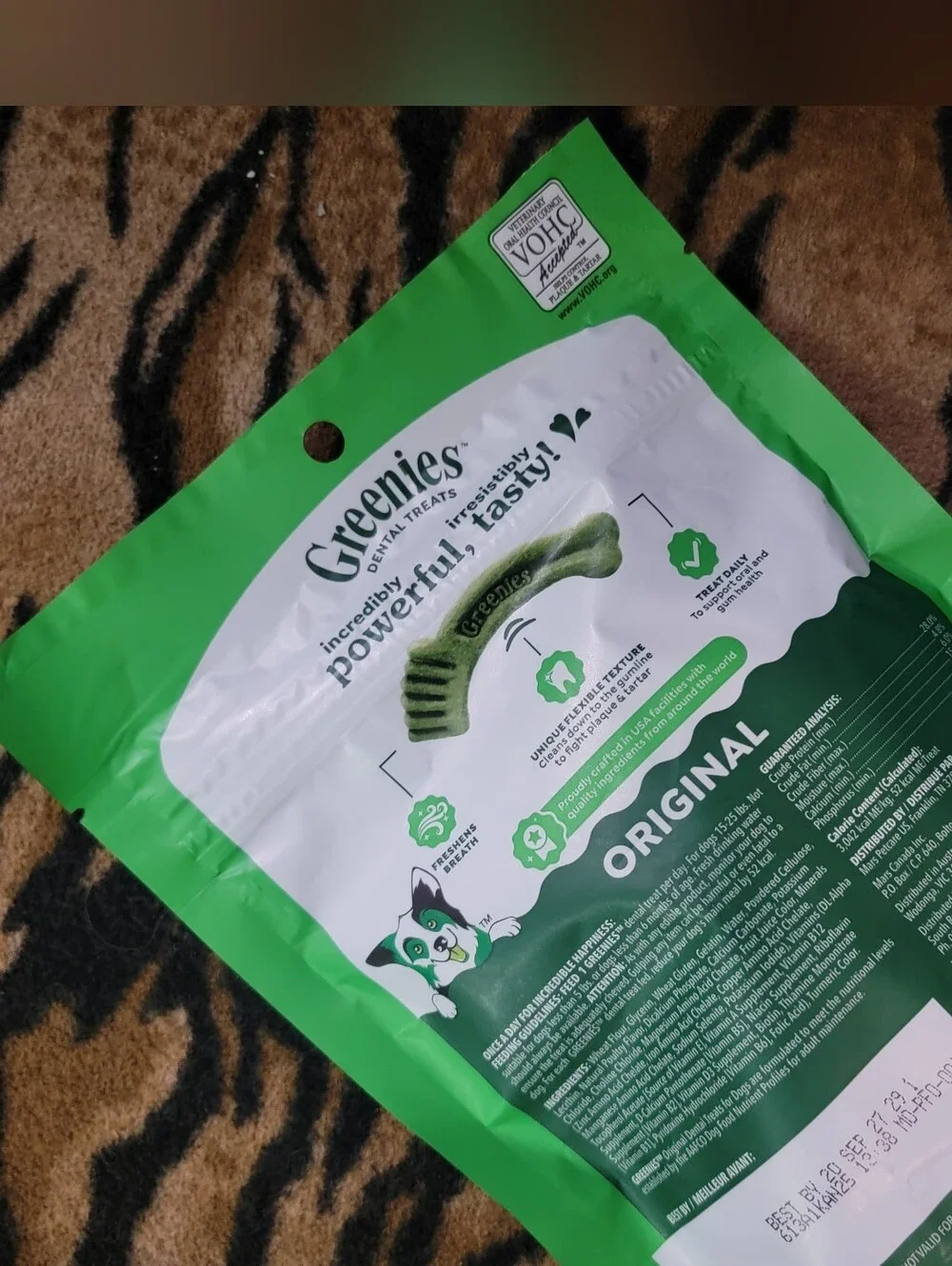 Greenies Dog Original Petite Dental Treats -10 Count New